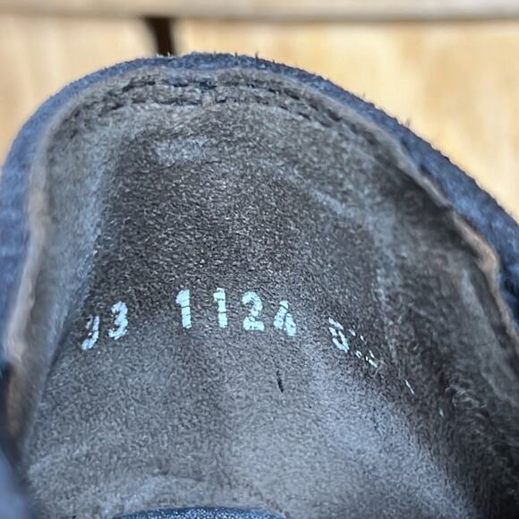 Paul Green Gray Suede Platform Chunky Heel Slip-On Ankle Booties Womens 8 UK 5.5 - Picture 12 of 12